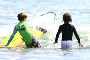 Детский серфинг для двух